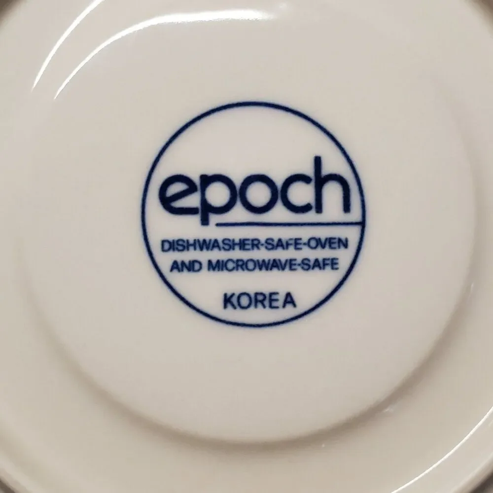 Epoch Apple Blossom Scalloped Edge Saucer 6